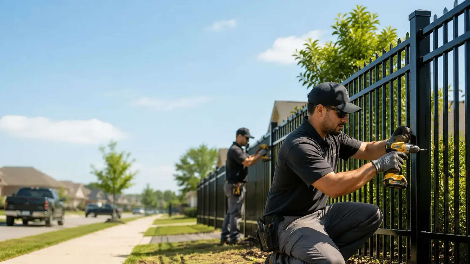 Metal Fence Installation in Long Beach, NY